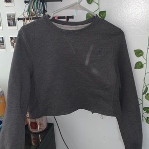 Champion cropped crew neck